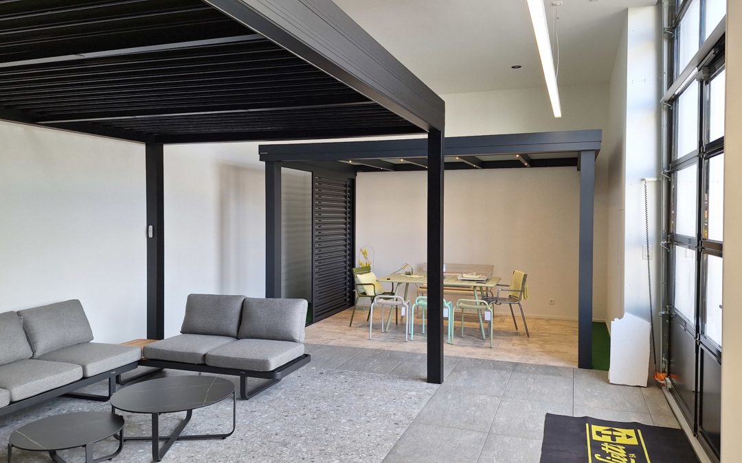 2024 Création d’un showroom dédié aux pergolas et vérandas