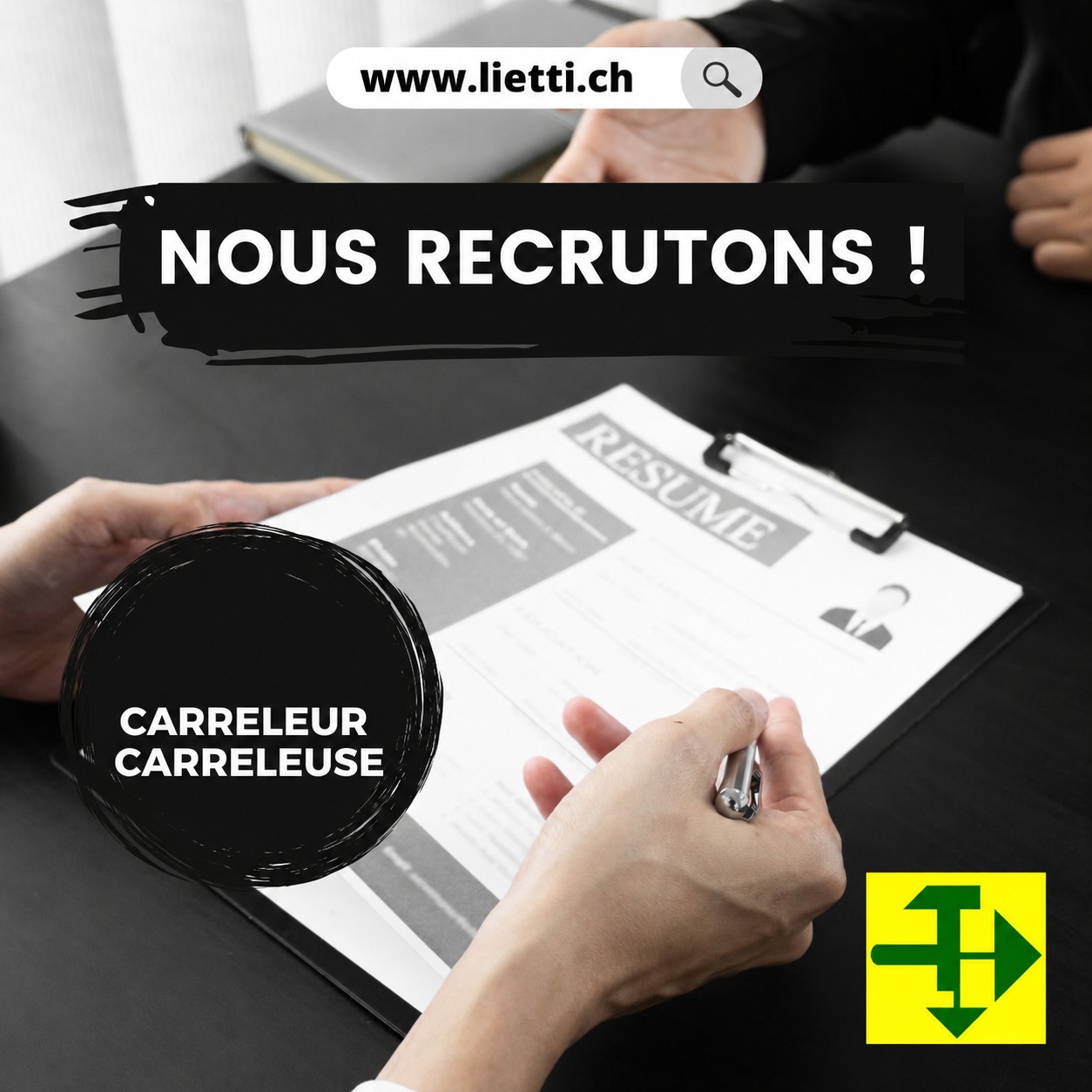 Vos missions Préparer les surfaces à carreler. Poser des carrelages, faïences, mosaïques et pierres naturelles. Réaliser les découpes et ajustements nécessaires. Effectuer les travaux de finition et de jointoiement. Garantir un travail soigné et conforme aux exigences de qualité. Respecter les règles de sécurité sur les chantiers. Votre profil CFC de carreleur/carreleuse ou expérience confirmée dans le domaine. Sens du détail et du travail bien fait. Autonomie, rigueur et esprit d'équipe. Permis de conduire. Bonne présentation et contact agréable avec la clientèle. Nous offrons Un environnement de travail dynamique et convivial. Des projets variés et motivants. Des conditions de travail attractives. 📍 Lieu de travail : Valais central 📅 Entrée en fonction : À convenir 📩 Intéressé(e) ? Envoyez votre dossier de candidature à : s.coccolo@lietti.ch #NousRecrutons #OffreDEmploi #Carreleur #news